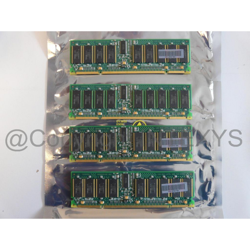 Barrettes Mémoire AlphaServer DS15 DS25 ES45 M1 et M2, (Kit de 4 barrettes x1 Go) DIMM 133 Mhz (MS620-DA)