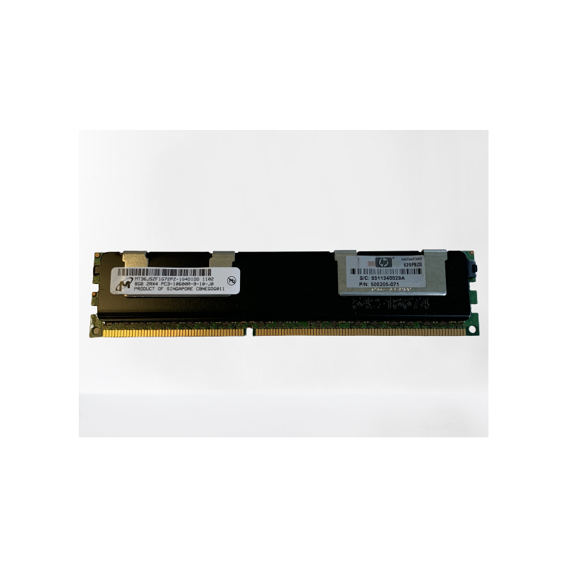 Mémoire HP 8 Go 2Rx4 PC3L 1333MHz 10600R RDIMM (664690-001)