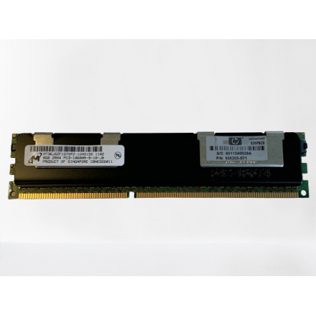 Mémoire HP 8 Go 2Rx4 PC3L 1333MHz 10600R RDIMM (664690-001)