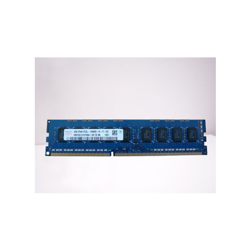 Mémoire HYNIX 4 Go 2Rx8 PC3L 1333MHz 10600R RDIMM (HMT351R7BFR8A-H9)