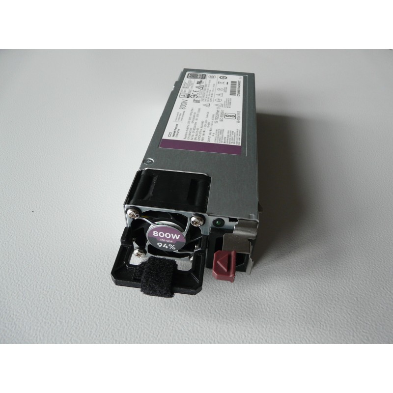 Alimentation HP PROLIANT G10+/G11/G12 PLATINUM 800W (HSTNS-PC41-1)