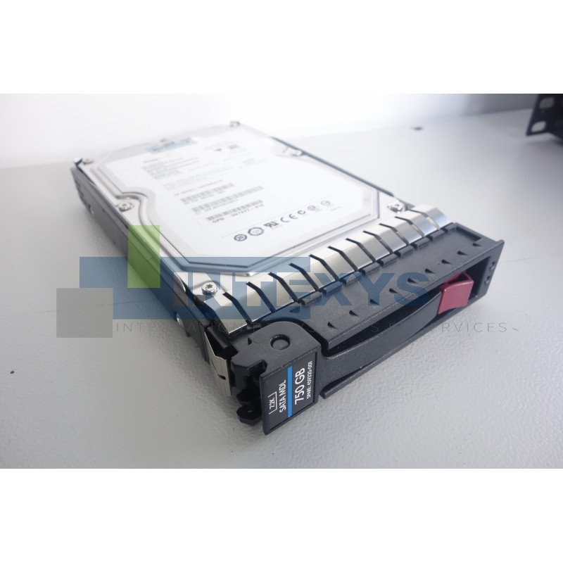 Disque HP 750 Go SATA 3G 7,2K LFF (482483-003)