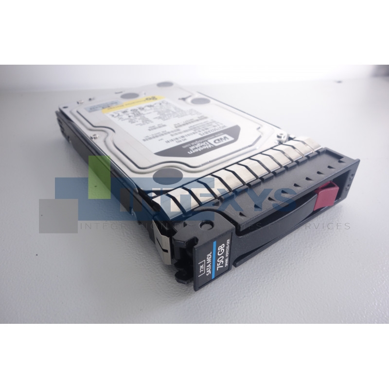 Disque HP 750 Go SATA 3G 7,2K 3,5" (GB0750EAMYB)