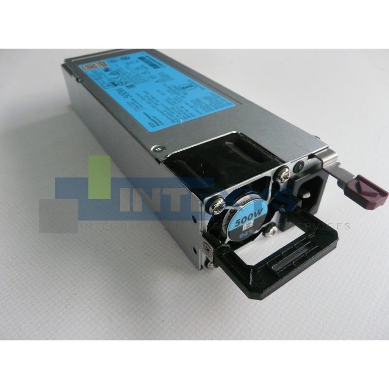 Alimentation HP PROLIANT G9 PLATINUM 500W (723594-001)