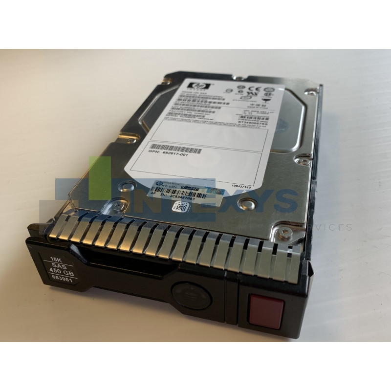 Disque HP 450 Go SAS 6G 15K LFF SC (516832-003)