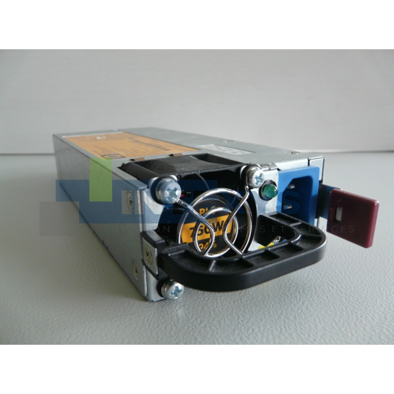 Alimentation HP PROLIANT G6 à G7 PLATINUM 750W (591554-001)