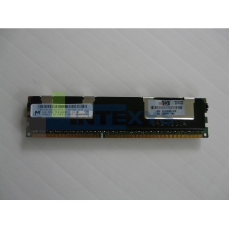 Barrette Mémoire HP 4 Go DDR3 PC3-8500R 1066MHz R-DIMM ECC (500204-061)
