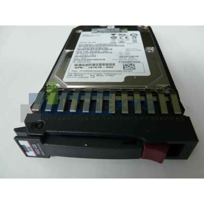 Disque HP 900 Go SAS DS 12G 15K SFF (873371-001)
