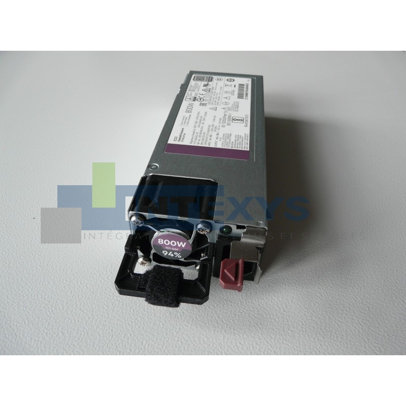 Alimentation HP PROLIANT G10 PLATINUM 800W (866730-001)