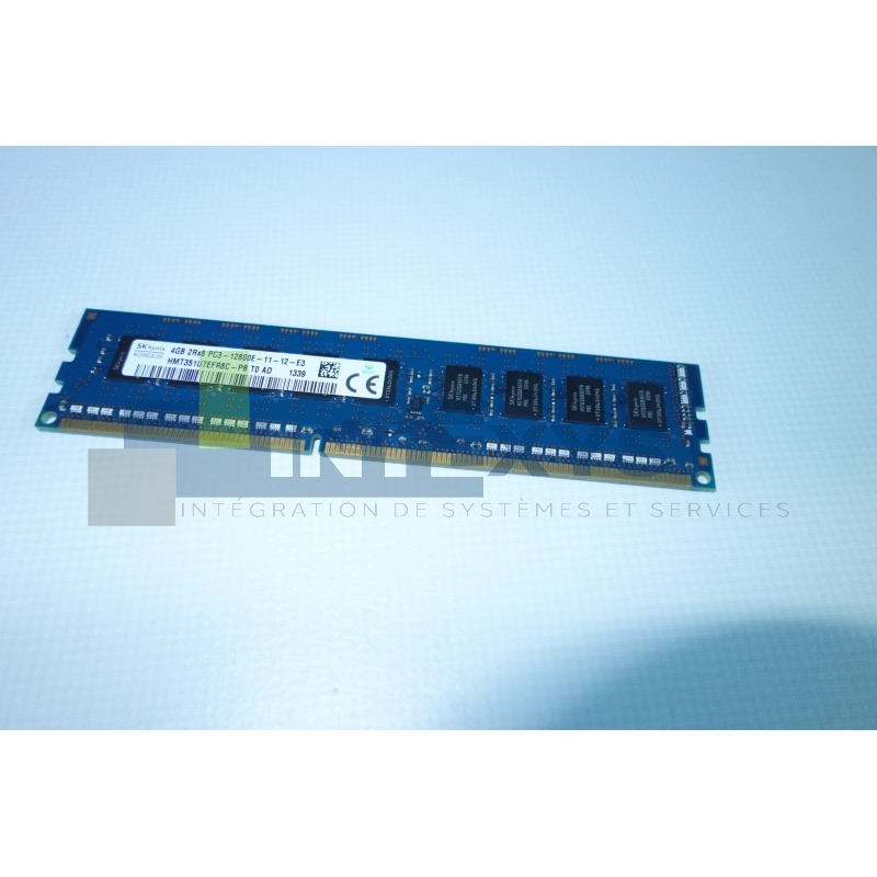 Barrette mémoire 4 Go DELL 1XR8 PC3-12800-U DDR3 1600 Mhz (P4T2F)