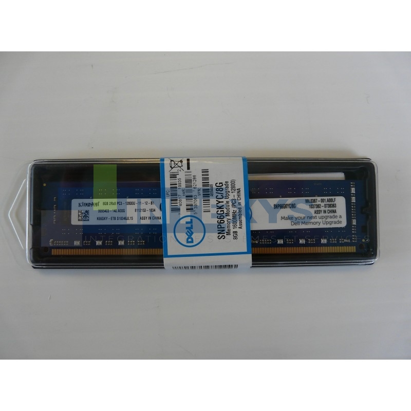 Barrette mémoire 8 Go DELL 1XR8 PC4-19200T-U DDR4 2400 Mhz (M0VW4)