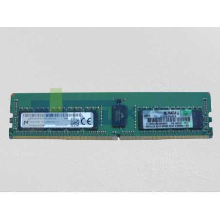 Barrette mémoire HP 16 Go 1RX4 DDR4 2666 Mhz (840757-091)