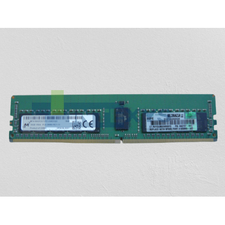 Barrette mémoire HP 16 Go 1RX4 DDR4 2666 Mhz (850880-001)