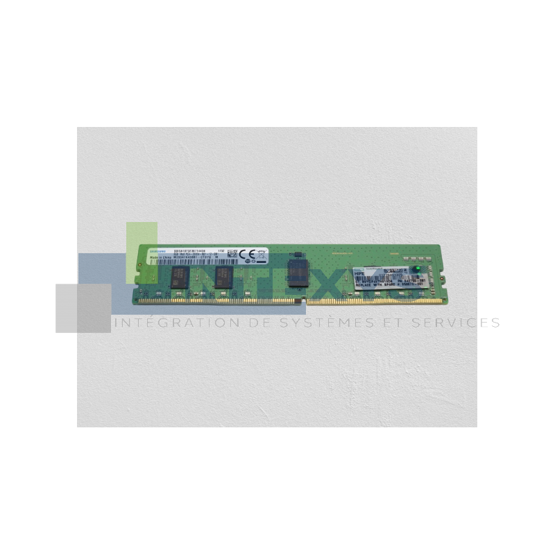 Barrette mémoire HP 8 Go 1RX8 DDR4 2666 Mhz (850879-001)