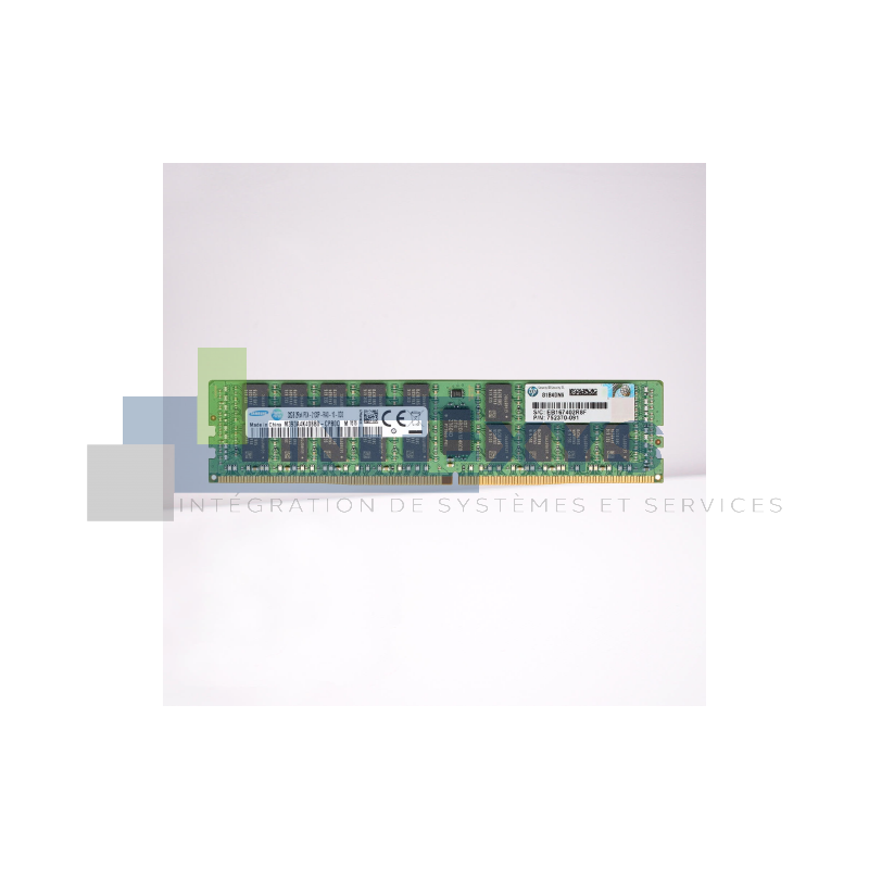 Barrette mémoire HP 32 Go DDR4 2133 MHz RDIMM (728629-B21)