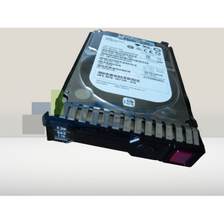 Disque HP 1 To SAS 6G 7,2K SFF SC (653954)