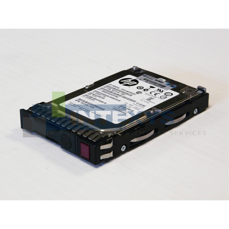 Disque HP 450 Go SAS 6G 10K SFF SC (EG0450FBVFM)