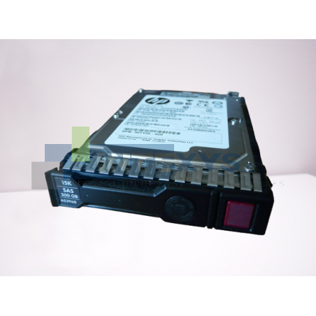 Disque HP 300 Go SAS 6G 15K SFF SC (653960-001)