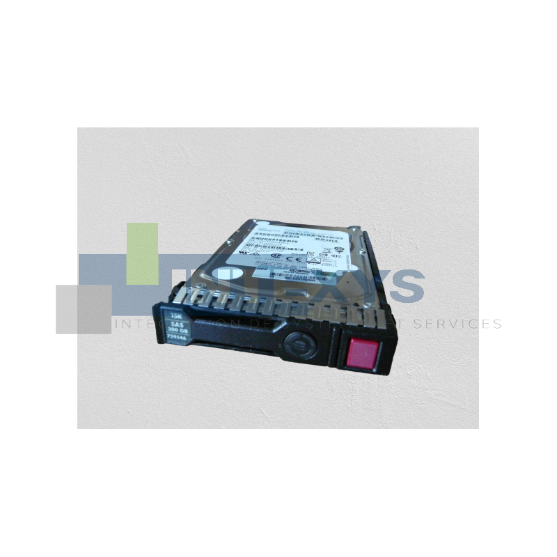 Disque HP 300 Go SAS 12G 15K SFF SC (759546)