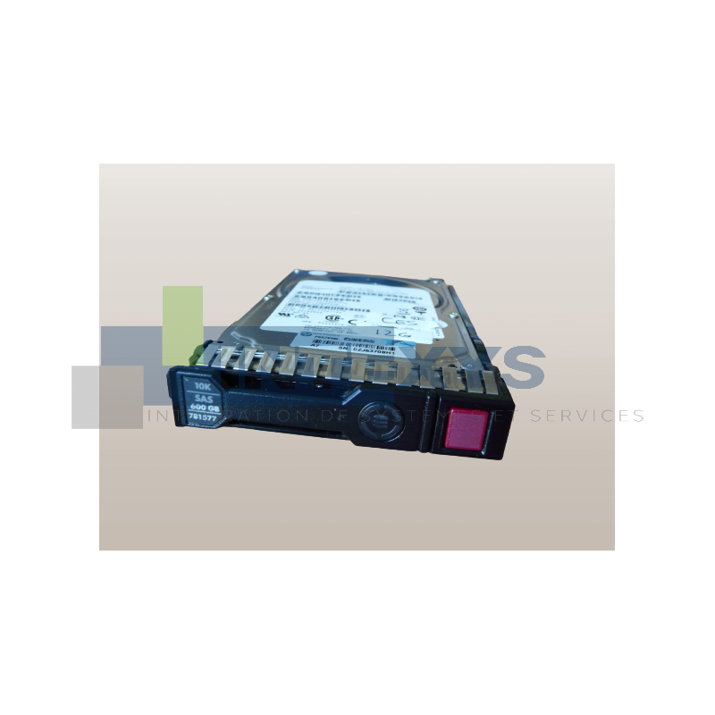 Disque HP 600 Go SAS 12G 10K SFF SC (781577-001)