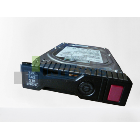 Disque HP 2 To SAS 12G 7,2K 3,5" SC (819078-001)