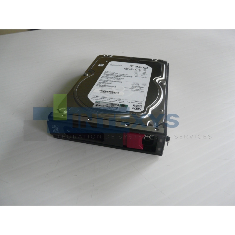Disque HP 6 To SATA 6G 7,2K LFF SC (862134-001)