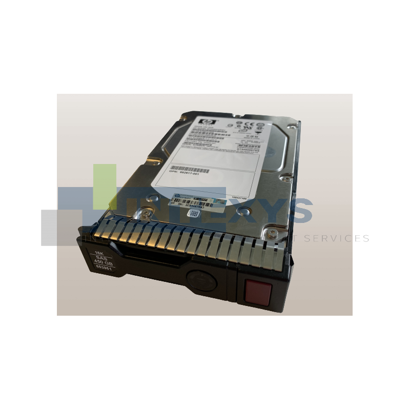 Disque HP 600 Go SAS 6G 15K 3,5" SC (EF0600FATFF-G8)