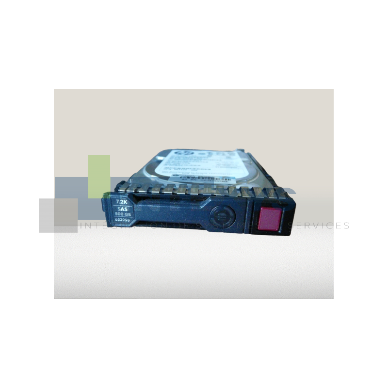 Disque HP 500 Go SAS 6G 7,2K SFF SC (9RZ264-035)