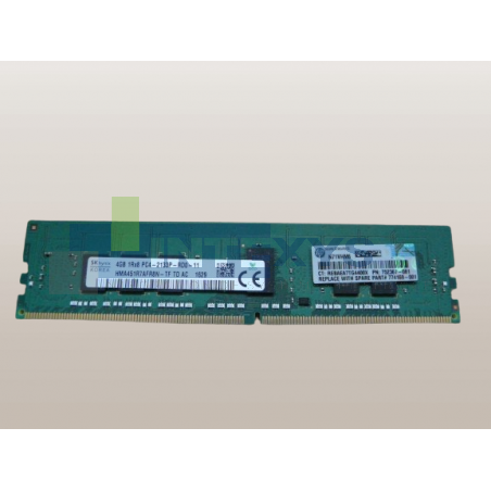 Barrette mémoire HP 4 Go PC4 1RX8 2133MHz 17000P RDIMM (774169-001)