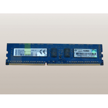 Barrette mémoire HP 4 Go 2RX8 PC3 1600MHz 12800E RDIMM (684034-001)