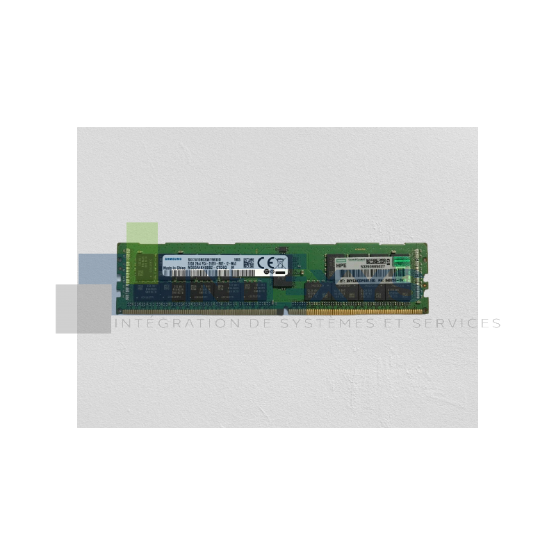 Barrette mémoire HP 16 Go 2RX8 DDR4 2666 Mhz (835955-B21)