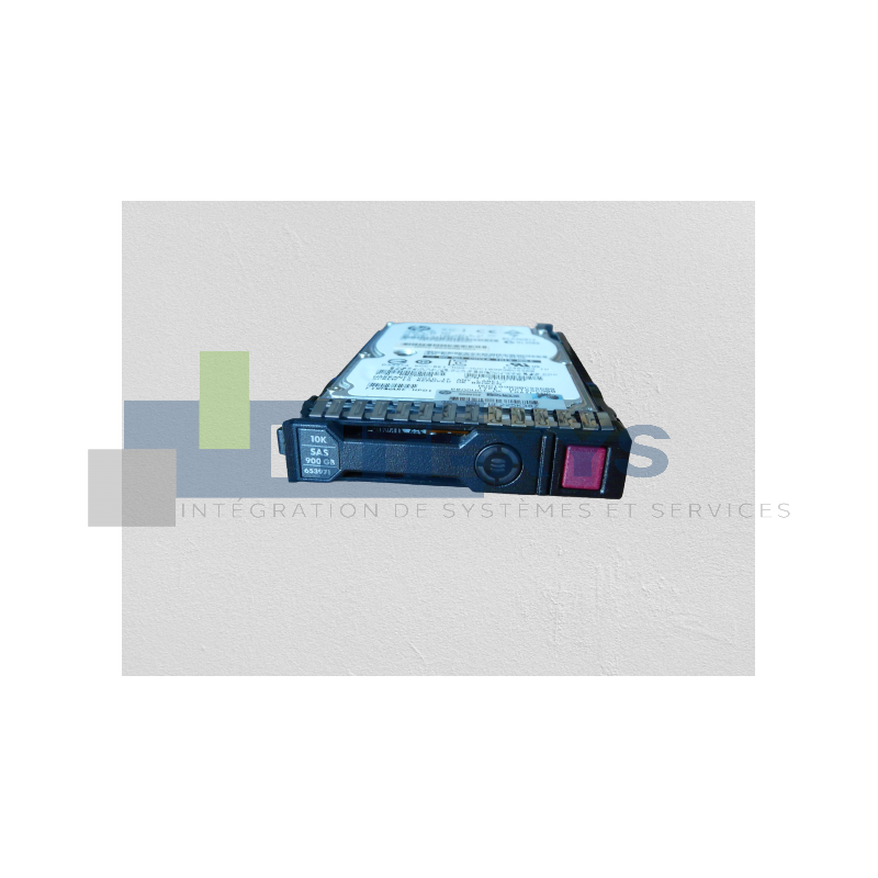 Disque HP 900 Go SAS 6G 10K SFF SC (HDEBF02CAA51)