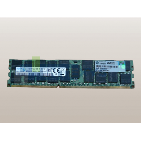 Barrette mémoire HP 4 Go 1RX4 PC3-12800R RDIMM (647648-071)