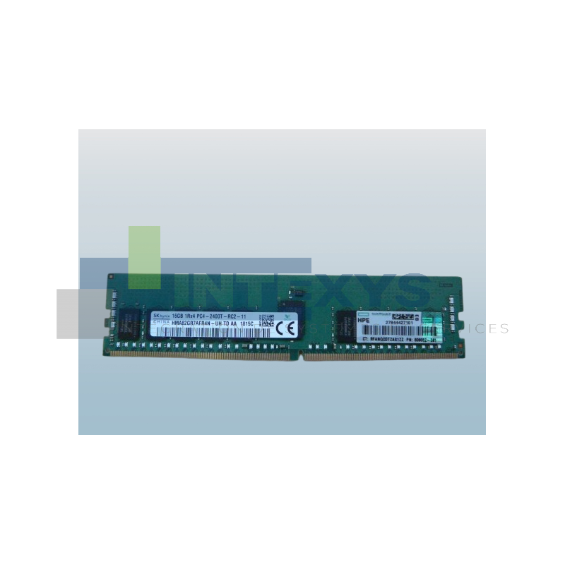 Barrette Mémoire HP 16 Go PC4 1RX4 2400 MHz (819411-001)