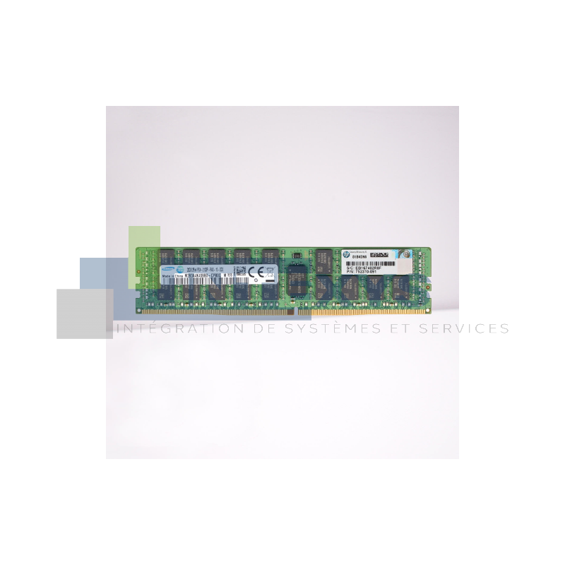 Barrette mémoire HP 16 Go 1RX8 PC5-4800 RDIMM (P48499-001)