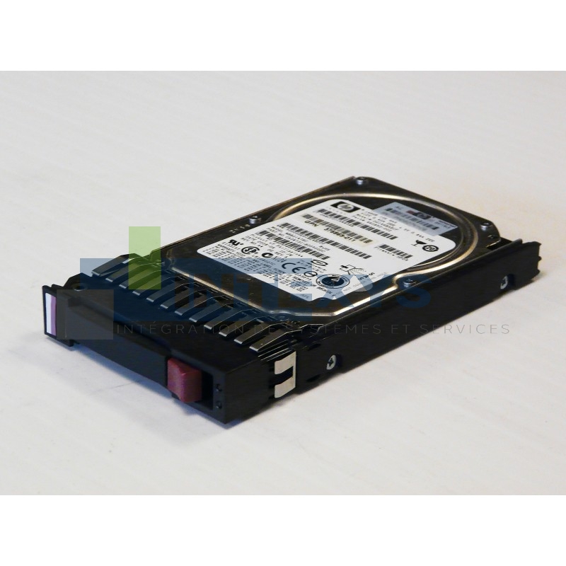 Disque HP 600 Go SAS 6G 10K SFF (EG0600FBLSH)