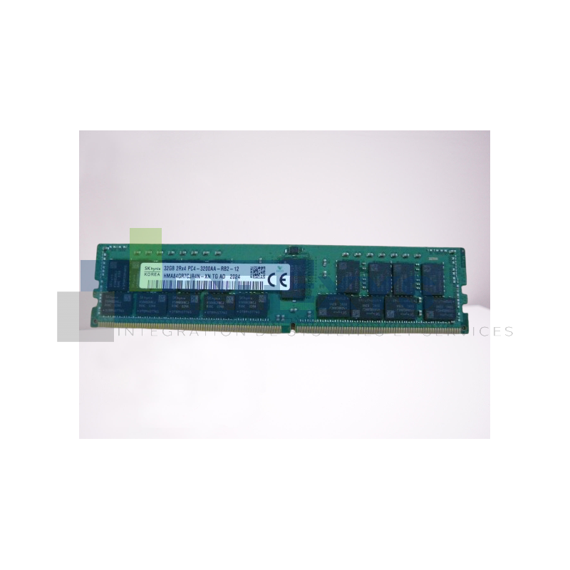 Barrette mémoire DELL 32 Go PC4 2RX4 3200MHz 25600AA RDIMM (075X1V)