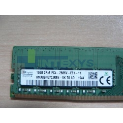 Barrette mémoire DELL 16 Go PC4 2RX8 2666MHz UDIMM (0VDFYD)