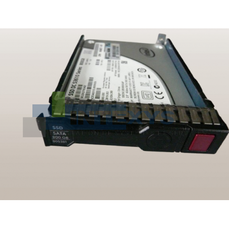 Disque HP 800 Go SATA 6G MU SSD SFF SC (LK0800GEYMU)