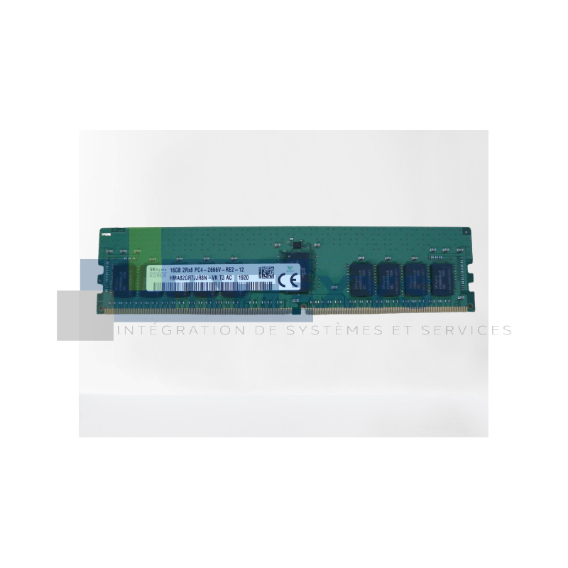 Barrette mémoire DELL 16 Go PC4 2Rx8 2666MHz 21300V RDIMM (0PWR5T)