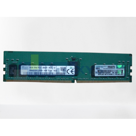 Barrette mémoire HP 16 Go PC4 2RX8 2933 Mhz (P06188-001)