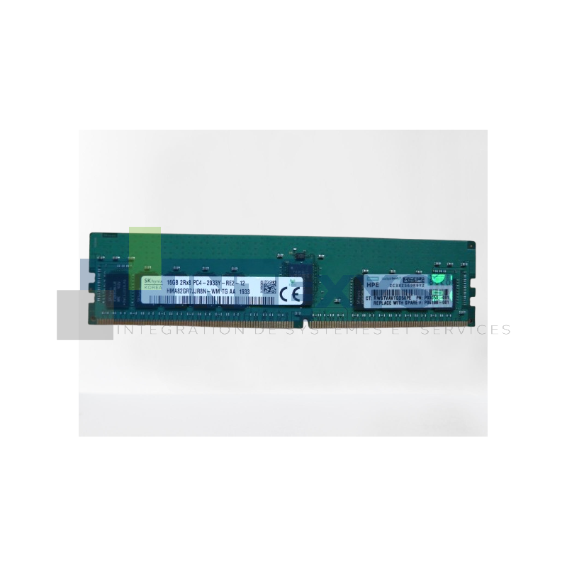Mémoire HP 16 Go PC4 2RX8 2933Mhz 23400Y RDIMM (P00922-B21)