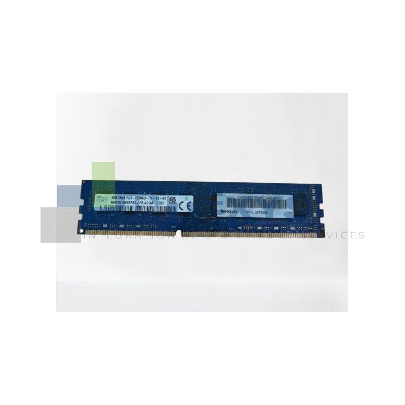 Barrette mémoire LENOVO 4 Go 2RX8 PC3-10600E RDIMM (03X3661)