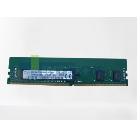Barrette mémoire HYNIX 8 Go PC4 1RX8 2666MHz 21300V RDIMM (HMA81GR7AFR8N-VK)