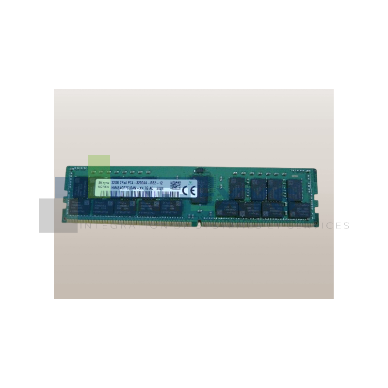 Mémoire HP 128 Go PC4 8RX4 2400Mhz 19200U LRDIMM (809086-091)