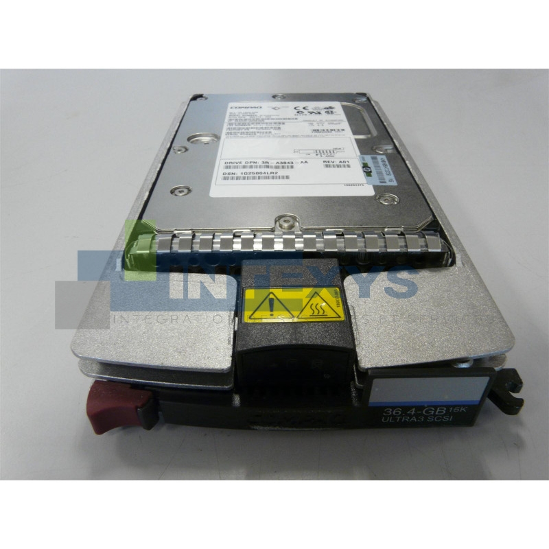 Disque HP 36 Go U320 15K LFF (BF03687B54)