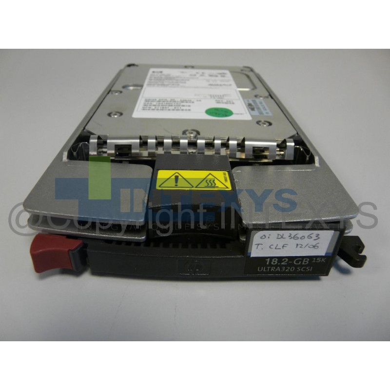 Disque HP 18 Go U320 15K LFF (289240-001)