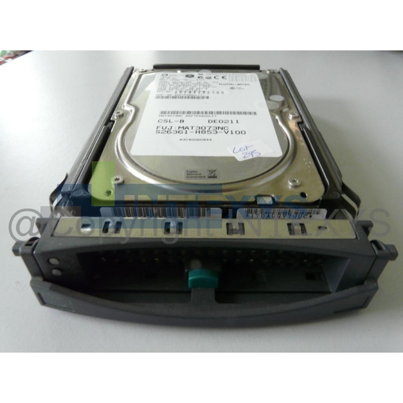 Disque FUJITSU 73 Go U320 10K LFF (S26361-H853-V100)