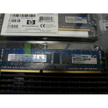 Barrette Mémoire HP 8 Go 1RX4 PC3 (647651-181)