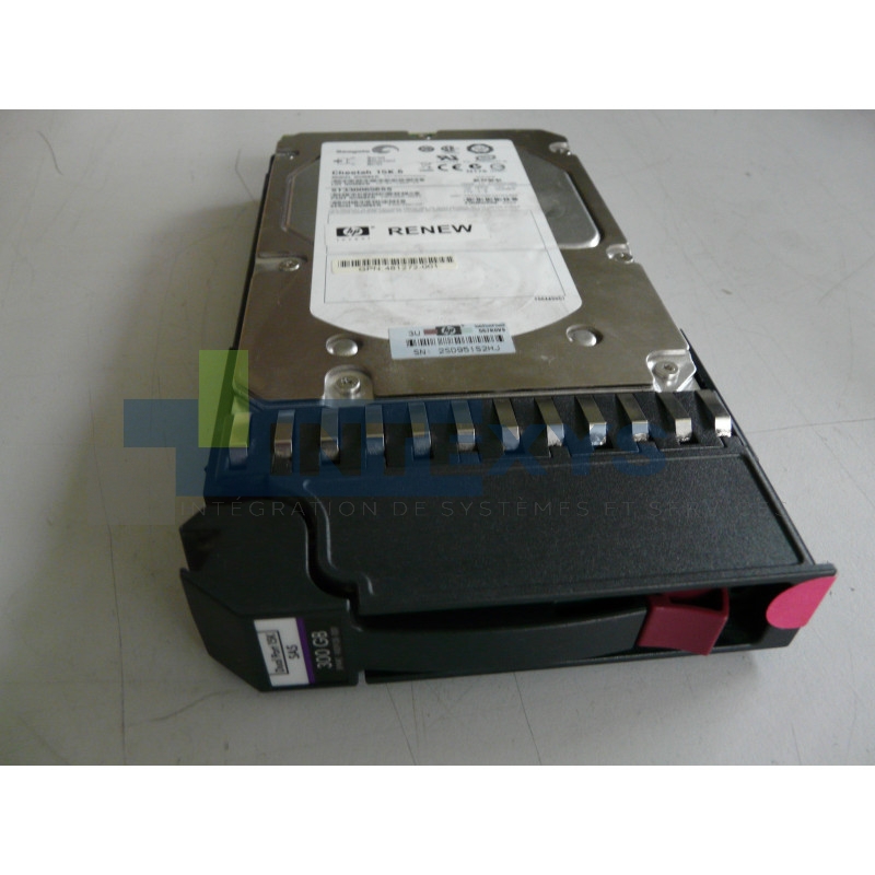Disque HP 450 Go SAS 6G 15K LFF MSA (ST3450856SS)